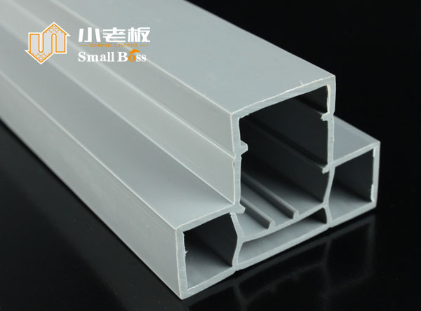高精度塑料异型材 PVC型材异型材 门窗轨道线槽亮面塑料型材 PVC型材高强度挤塑工艺型材