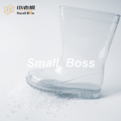 Flexible anti-aging soft PVC Compound for high-top rain boots