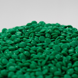 Compuesto de PVC Verde para Cercas Recubiertas de Alambre