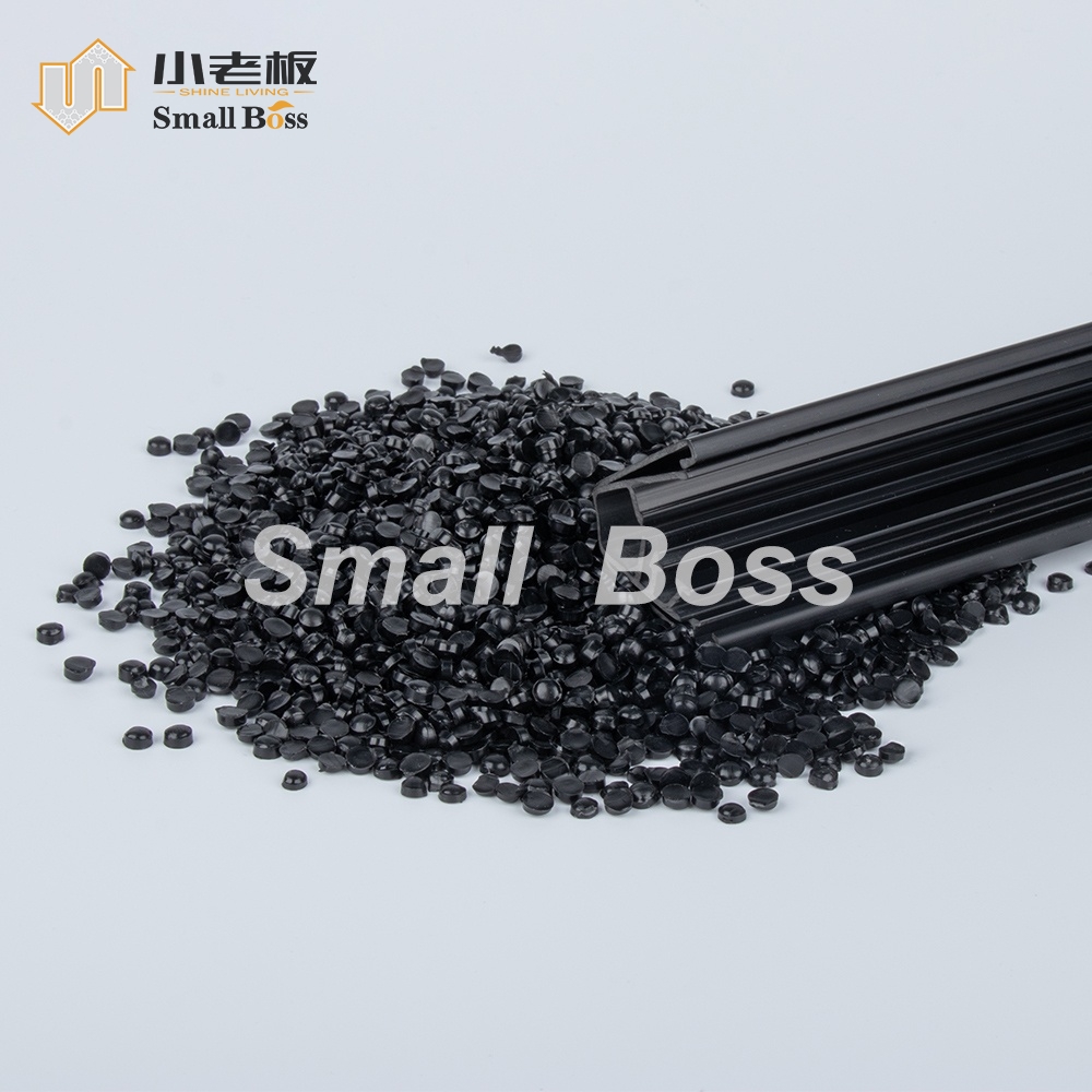 耐热形变80℃的百叶窗型材用PVC颗粒 纱窗框专用料