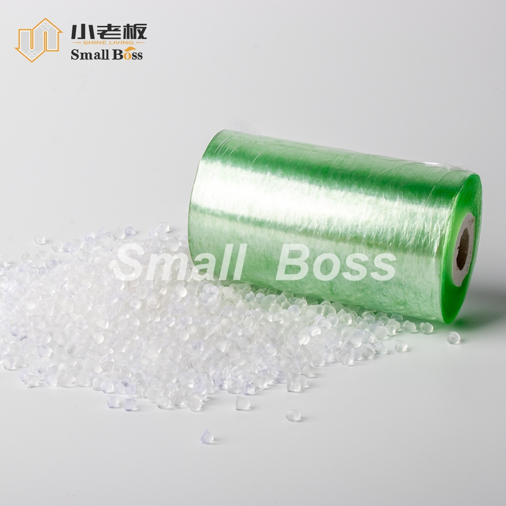 防出油性好PVC缠绕膜用颗粒 PVC软质透明料