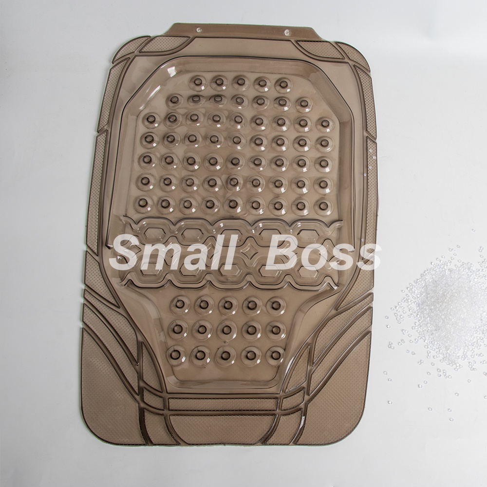 PVC软质高透明低气味汽车脚垫50A~70A PVC颗粒