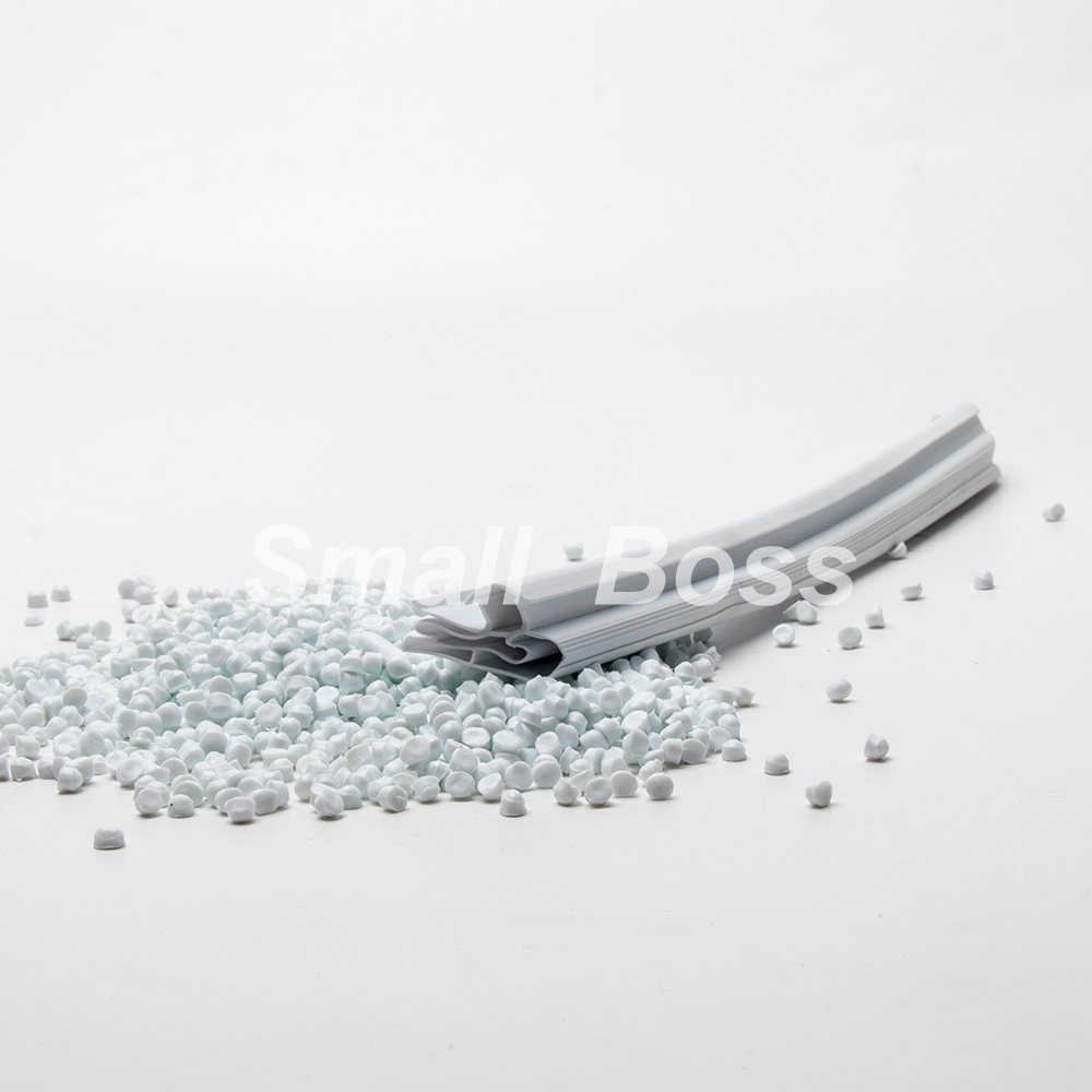 PVC高弹、耐低温-40℃冰箱密封条料 PVC颗粒